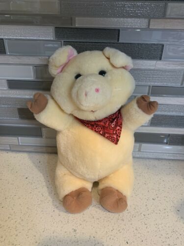 Super Adorable Jolly Plush Farm Stuffed Toy Pig