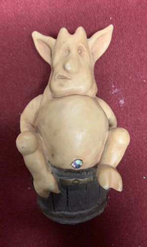 1980’s Panton Ugly Creepy Pig Creature Sculpture Figure